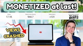 How Much YouTube Paid Me with 1800 Subscribers (My First Month with a Monetized Channel)