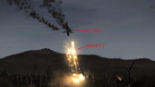 Russian Combat Helicopter MIL MI-24 Unleashes Firepower | ARMA 3: Milsim