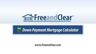 Down Payment Calculator Video