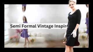 Retro chic vintage-inspired occasion dresses | Semi Formal Dresses Women