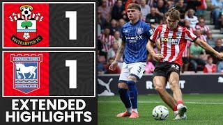 EXTENDED HIGHLIGHTS: Southampton 1-1 Ipswich Town | Premier League