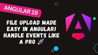 158.  File Upload Made Easy in Angular! ️ Track Progress & Handle Events Like a Pro 