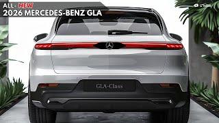 2026 Mercedes Benz GLA Class Unveiled - An SUV With A Tough and Luxurious Appearance !