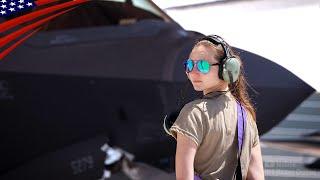 Beautiful Girls Keeping Fighter Jets in Top Shape