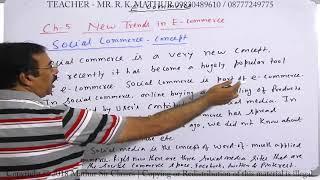 Concept of Social Commerce | ENTERPRISE RESOURCE PLANNING ERP | E COMMERCE | Mathur Sir Classes