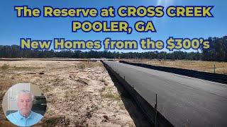 CROSS CREEK NEW HOMES IN POOLER NEAR SAVANNAH GEORGIA DAVID SABA REALTY TEAM LIVING IN SAVANNAH