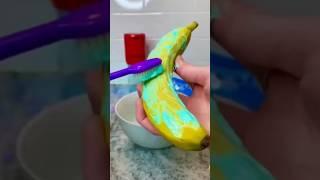 Banana + Colgate science tricks || #shorts #shortvideo #shortsfeed #science #tricks #experiment