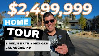 Las Vegas Single Story Home For Sale. With Next Gen Suite. $2,499,999