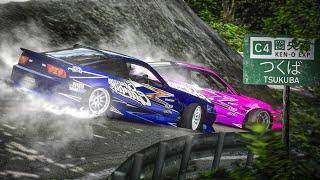 УЛЕТЕЛ В ЯПОНИЮ, ЧТОБЫ ДАТЬ ДЖАЗУ В ГОРАХ! СОЧНЫЙ JDM ДРИФТ В ГОРАХ! (ASSETTO CORSA)