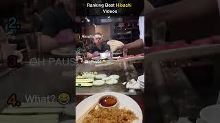 Ranking Best Hibachi Moments