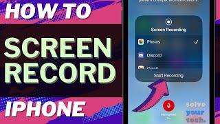 iOS 17: How to Screen Record on iPhone