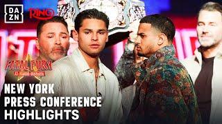 RING MAGAZINE: RYAN GARCIA VS. ROLLY ROMERO LAUNCH PRESS CONFERENCE HIGHLIGHTS