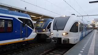 3 treinen op station Zwolle!
