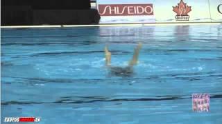 Josee Thomas (Fredericton Synchro) Solo Free Final Shiseido Canadian Open 2015