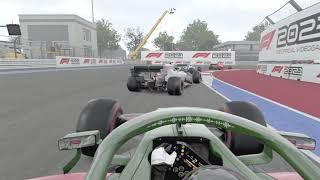 F1 2021 Multiplayer: Exciting Battle @ Sochi