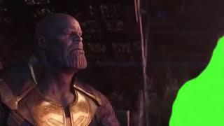 Thanos Stares Into Sunset Meme Green Screen Template