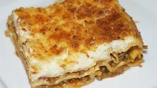 LASAGNE BOLOGNAISE FACILE (CUISINERAPIDE)