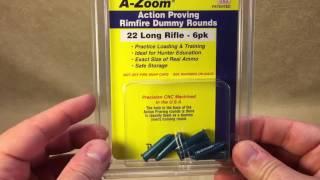 Azoom 22LR Action Proving Rimfire Dummy rounds - Not for use as snap caps