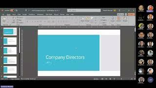 Company Law lecture 20 August 2024