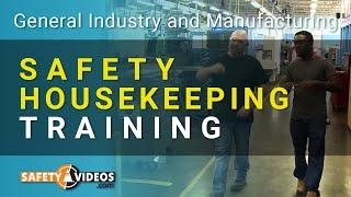 Safety Housekeeping Training from SafetyVideos.com