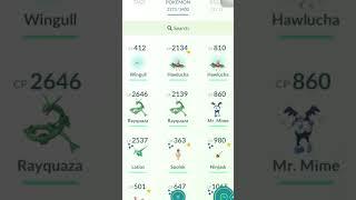Yes!! 100iv Hawlucha #pokemongo