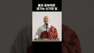 불교공부하면 생기는 일 #법상스님 #반야심경