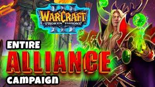 THE FROZEN THRONE - Entire ALLIANCE (Blood Elf) Campaign - Part 2 - Husky Archives