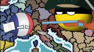 Making an Austrian Empire in Countryballs at war