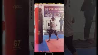 workout with Kickboxing Training  to Cont No 9557071228 #basictraining #kickboxingworkout