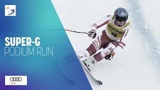 Matthias Mayer (AUT) | 2nd place | Men's Super-G | Val Gardena | FIS Alpine