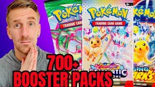 Today We Open 700 Booster Packs of Pokemon Cards...