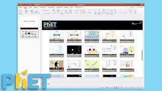 PhET Powerpoint Add-In