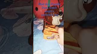 Mad dog Poodle don't touch angie's sanwitch toy #asmr #youtubeshorts #viralvideo