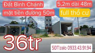 đất nền Bình Chánh| huy bán nhà Bình Chánh bán nhà Bình Chánh Sài Gòn house |bán đất Bình Chánh 2022