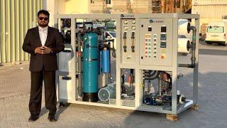 Marine RO Watermaker | Seawater Desalination for Ships | Reverse Osmosis SWRO | Al Kafaah Dubai, UAE