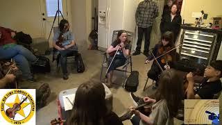 Youth Jam "Old Joe Clark" - 2023 Texas Old Time Fiddlers Association (TOTFA)