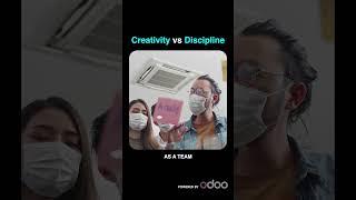 Creativity vs Discipline