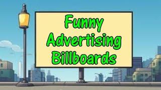 Funny Advertising Billboards