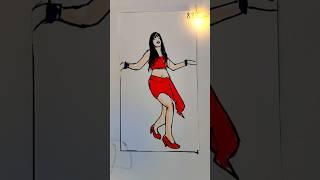 lal pari flipbook drawing #trending #flipbook #shorts