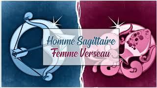 Homme Sagittaire  Femme Verseaux  : Compatibilité Amoureuse