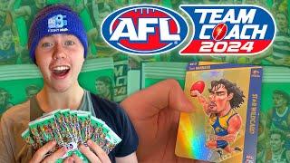 *INSANE* AFL TEAMCOACH 2024 PACK OPENING *BOX HIT!*