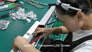 UNIT Transparent LED Display Production Line - China LED Display Factory