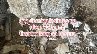 mga kwintas na silver 92.5 napulot lang basurahan