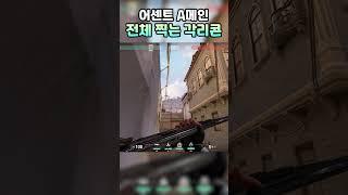 어센트 A메인 전체 찍는 각리콘 #shorts