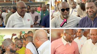 John Mahama Storms KNUST As He Meets Creative Arts People