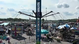 Swings ride at New York State fair 2024