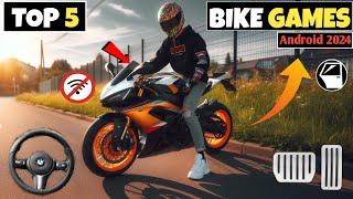 Top 5 BIKE DRIVING Games For Android | best bike games for android 2024