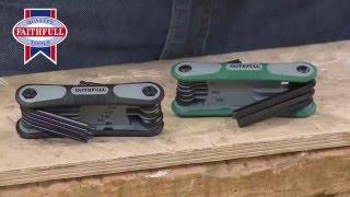 Faithfull Folding Torx and Hex Key Sets - Sealants and Tools Direct