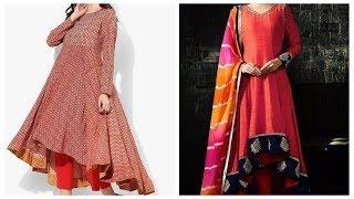 Latest high low kurti design ideas, asymmetrical kurti designs,casual wear kurtis