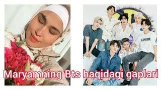 im.merem ning Bts haqidagi gapi. BTS ni nega yomonlayapti deb õylisa yozib qoldirila.